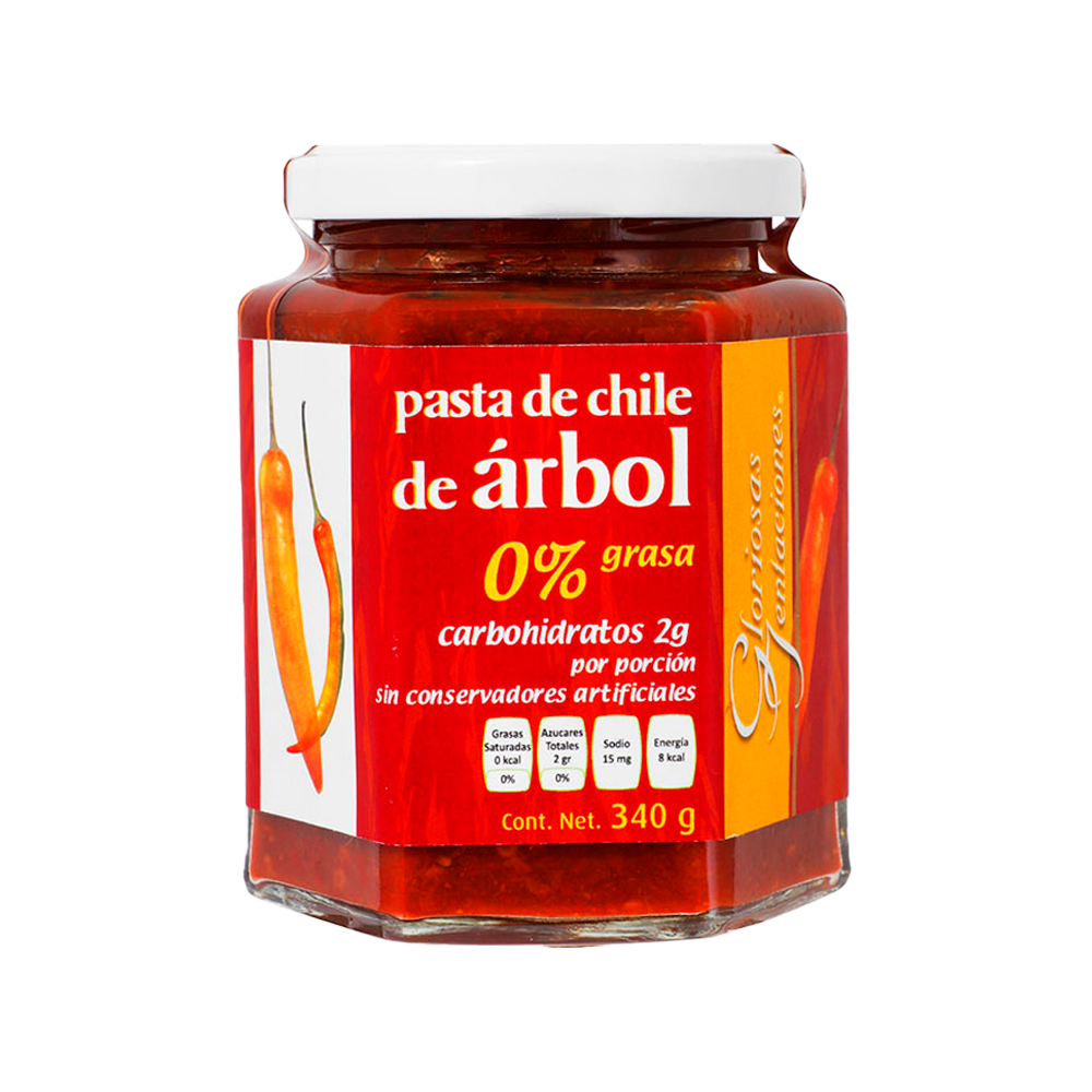 pasta chile de arbol